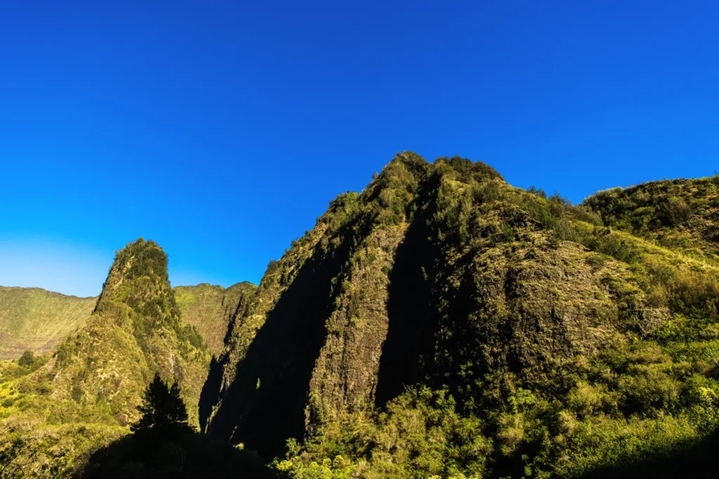 Iao Valley State Monument in Maui, Hawaii.
