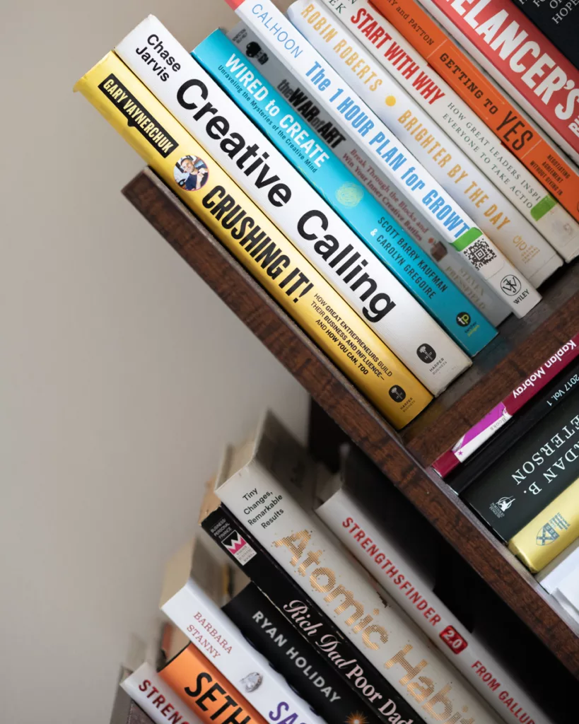 Ways to stir up your creativity with books