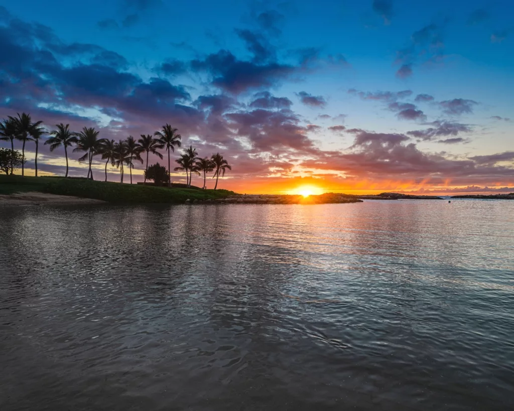 Best Ocean Photography Spots on Oahu -Ko'olina Beach